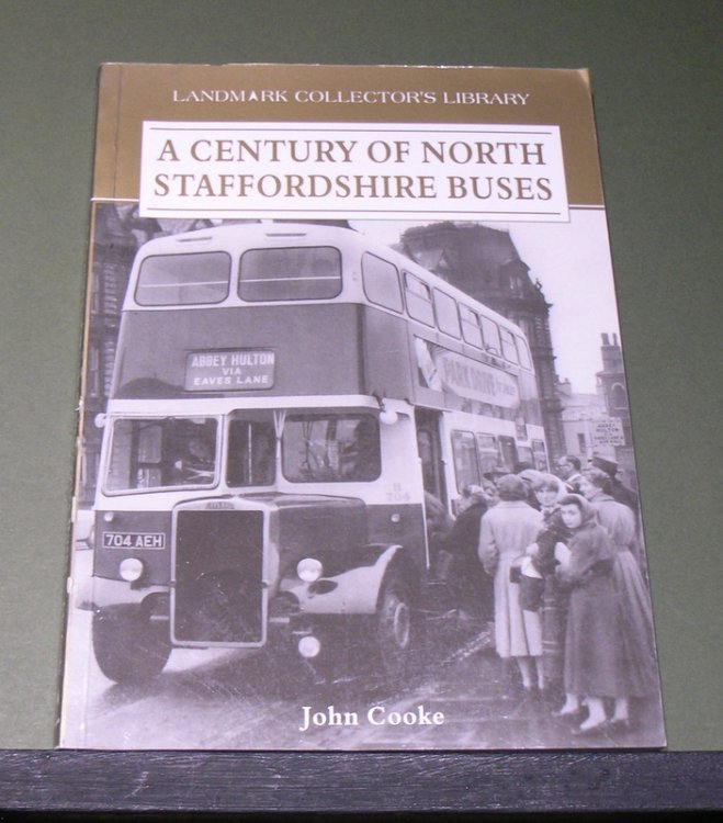 Landmark Collectors Library: A Century of North Staffordshire Buses